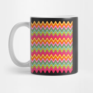 groovy lines Mug